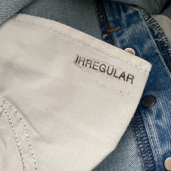 Levi’s Wedgie Straight Denim Medium Wash Jeans Size 28 x 26 IRREGULAR - Picture 13 of 13